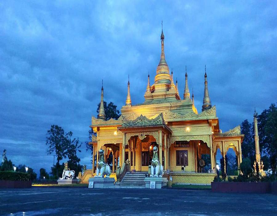 Golden Pagoda Namsai: A Spiritual Gem of Namsai, Arunachal Pradesh
